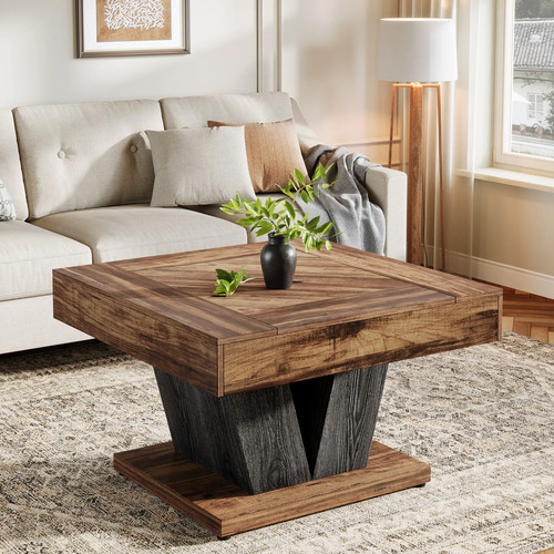 80cm coffee table wood - coffee,