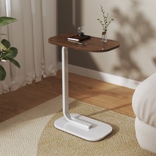 Small C-Shaped Sofa End Table