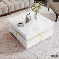 Modern High Gloss White Side