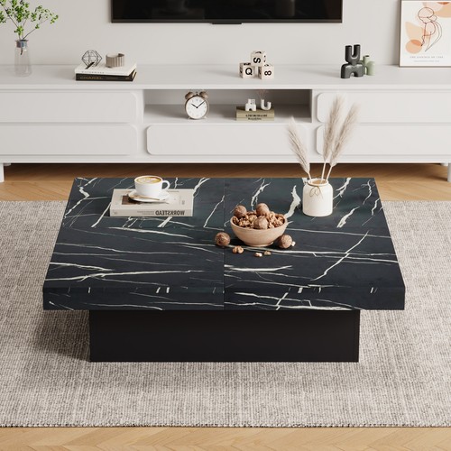 Modern square coffee table - modern,