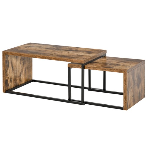 Homcom set coffee tables - 2,