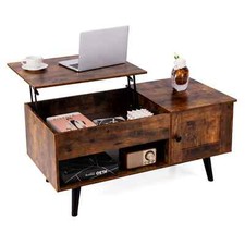 COSTWAY Lift Top Coffee Table
