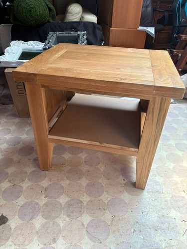 Oak coffee side - side, table