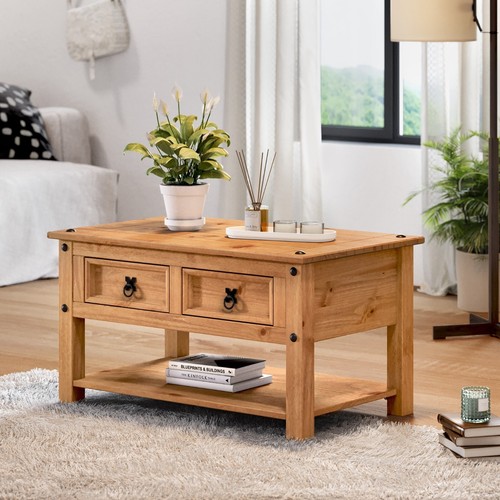 Corona coffee table with - table, 2